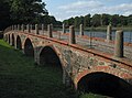 Fliesenbrücke am Haussee in Wolfshagen