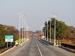 Kafue Hook Bridge, M9 Road - deck