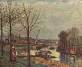 Camille Pissarro, La Seine à Port-Marly, le lavoir (Musée d'Orsay, Parijs)