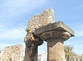 Italien: de:Syrakus auf Sizilien, Altstadt auf der Insel Ortygia, de: Apollontempel (Syrakus)