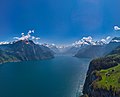 Blick vom Seelisberg auf den Urnersee