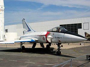 Mirage 4000 im Musee de l’Air et de l’Espace in Le Bourget