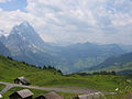 Aussicht auf Eiger und das Grindelwaldtal