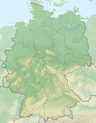 Lokalisierung von Baden-Württemberg in Deutschland