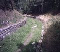 La tranchée de Pont-de-Frappe (au sud-est de Forest-Saint-Julien)