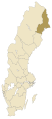 English: Location of the Swedish province of Norrbotten Svenska: Det svenska landskapet Norrbottens läge