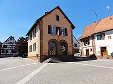 Ang Town Hall sa Weinbourg