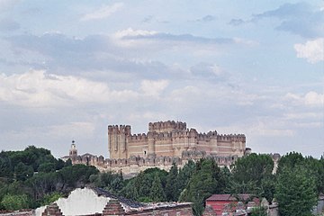 Castle of Coca, in provincia de Segovia.