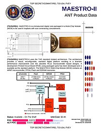 MAESTRO-II – Miniaturized digital core packaged into a multi-chip module (MCM)