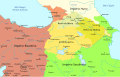 Sasanian Armenia, Iberia and Albania in 387-591 AD.