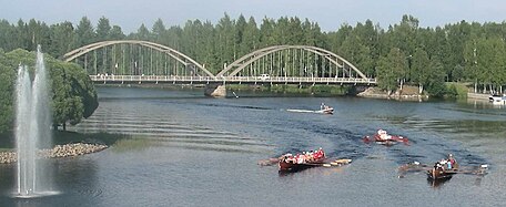 Sild Lieksanjoges päliči