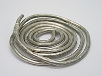 Ductile indium wire