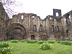 Les cuisines de l'abbaye.