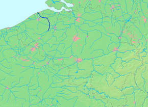 Kart over Schipdonkkanalen