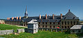 Bâtiment principal comprenant la résidence du gouverneur et les casernes du bastion du Roi.