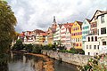 de:Tübingen, de:Neckarfront der Altstadt mit de:Hölderlinturm