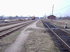 Het station in Vesjegonsk