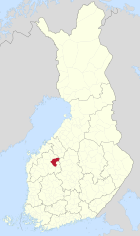 Lage von Alajärvi in Finnland