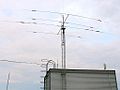 Station de antennas de undas curte del station del Universitate Technic Braunschweig, Germania (Photo: DG6XU)