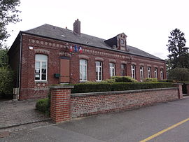 Town hall and schools