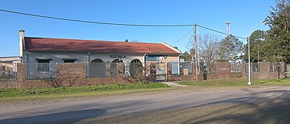 Primary school of Empalme San Carlos, Santa Fe, Argentina