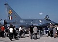 Lightning XM215 at Farnborough Air Show, England, in 1964.