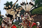 Hudoq wooden mask from East Kalimantan