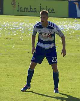 Zimmerman in actie voor FC Dallas