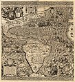 Image 34The 1562 map of the Americas, created by Spanish cartographer Diego Gutiérrez, which applied the name California for the first time. (from History of California)