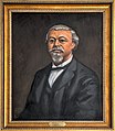 Painting of Miles on display at the World Methodist Museum, Lake Junaluska, NC