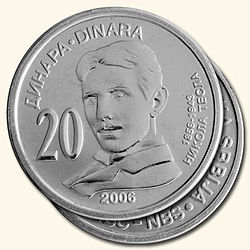 20 dináros érme