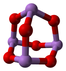 Model molekul As4O6