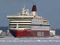 NB 1302, M/S Cinderella, was at quay for outfitting.