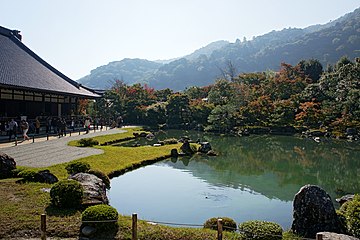 Tenryuji's Garden in Kyoto, Kyoto prefecture