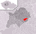 Position of Liteň municipality