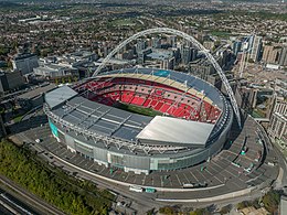 Wembley Stadium in Wembley