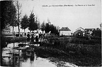 La fleuristerie, usine pensionnat de filles sur la rivière Dhuy