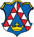 Gespickelter Sparren im Wappen von Fürstenzell (Bayern)