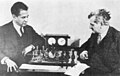 Image 29World Champions José Raúl Capablanca (left) and Emanuel Lasker in 1925 (from History of chess)