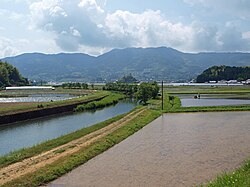 View of Sakawa Town and Mount Kokuzo