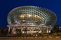 22 Esplanade Theatres on the Bay Singapore at blue hour uploaded by Basile Morin, nominated by Basile Morin