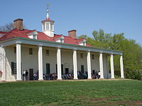 Eastern facade facing the Potomac