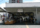 旧駅舎（2012年7月）