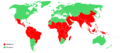 Malaria as of 2003