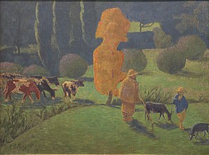 Paul Sérusier, Le Berger Corydon, 1913.