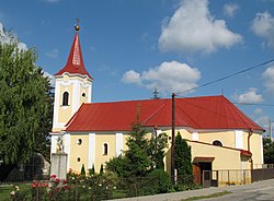 Temploma védett műemlék, állítólag a 17. század végéről