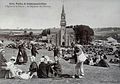 Le pardon de Sainte-Anne-la-Palud vers 1930 (carte postale collection Villard).