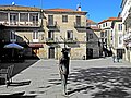 Valle-Inclán sur la place Méndez Núñez