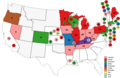 1st Vice Presidential Ballot (Before Shifts)