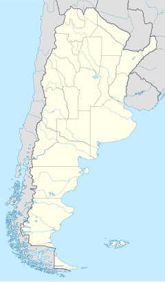 Carte de l'Argentine